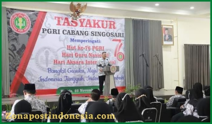 PGRI Kabupaten Malang Sudah Menjadi Wadah Aspirasi Para Guru