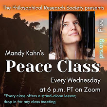 Free weekly peace class with Mandy Kahn