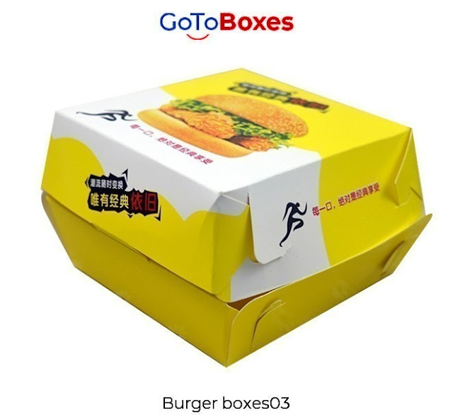 To enhance the trade of your products, you need special Burger Boxes with unique features. Thus, get perfect Burger Boxes at cheap rates contact us through our online website.