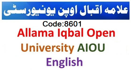 Assignment Aiou Book Code 8601 Question No 4