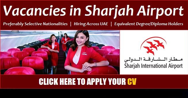 Sharjah Airport Careers Announced Jobs Vacancies