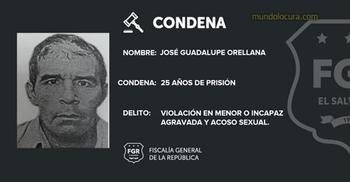 El Salvador: 25 años de cárcel para padrastro que violó a su hijastra de siete años