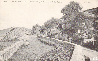 pays basque autrefois guipuscoa château cimetière