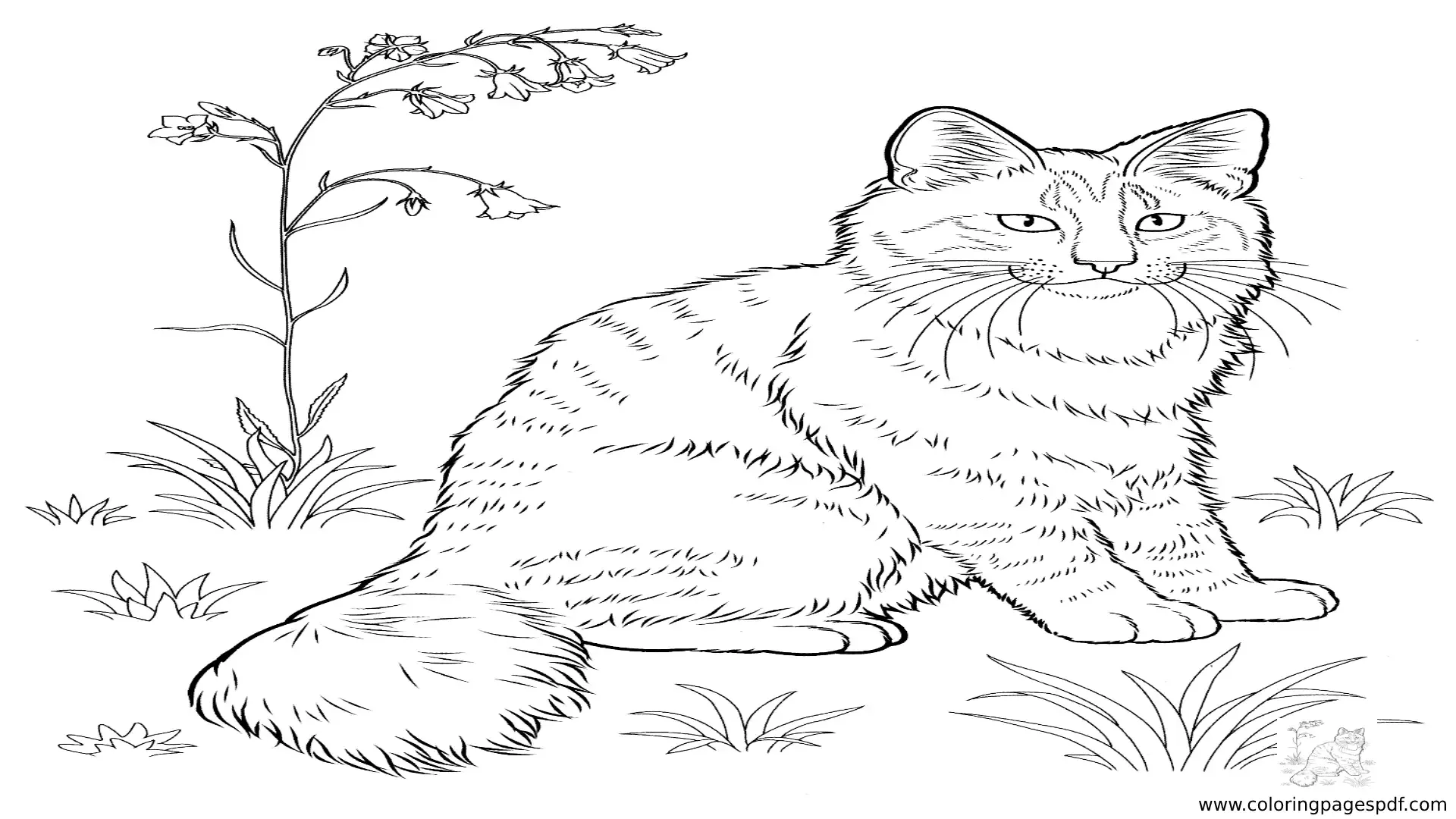 Cats Coloring Pages