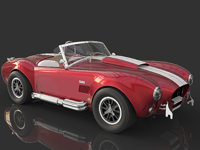 shelby cobra red