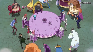 ワンピースアニメ WCI編 835話 | ONE PIECE ホールケーキアイランド編