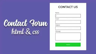 contact form Design