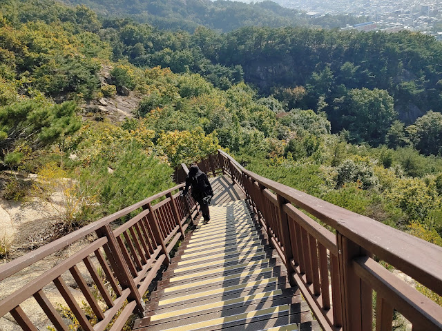 용마산 나무데크