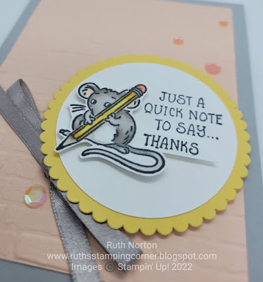 stampin up, mischievous mice