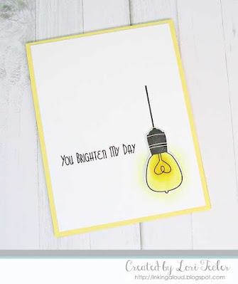 You Brighten My Day card-designed by Lori Tecler/Inking Aloud-stamps from SugarPea Designs