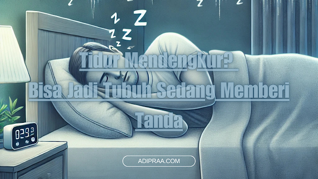 Tidur Mendengkur Bisa Jadi Tubuh Sedang Memberi Tanda