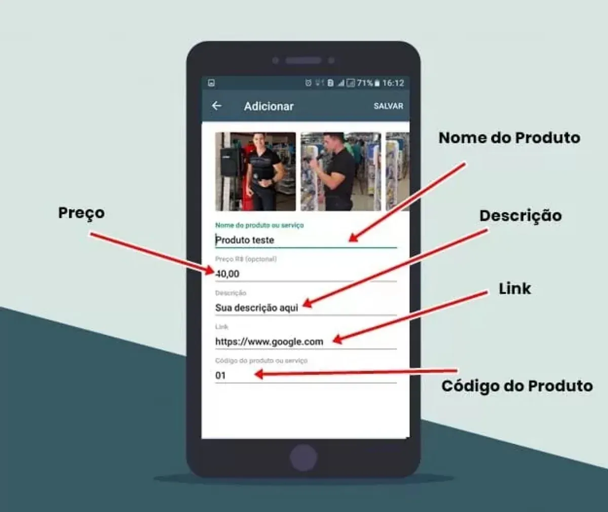 Adicionando produtos ao catálogo do WhatsApp Business