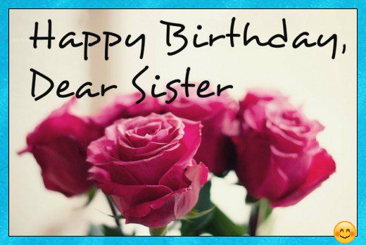 happy birthday my sister images