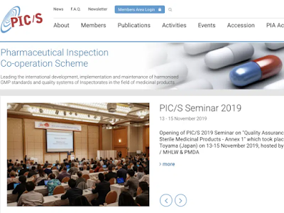 PIC/S - Pharmaceutical Inspection Co-operation Scheme