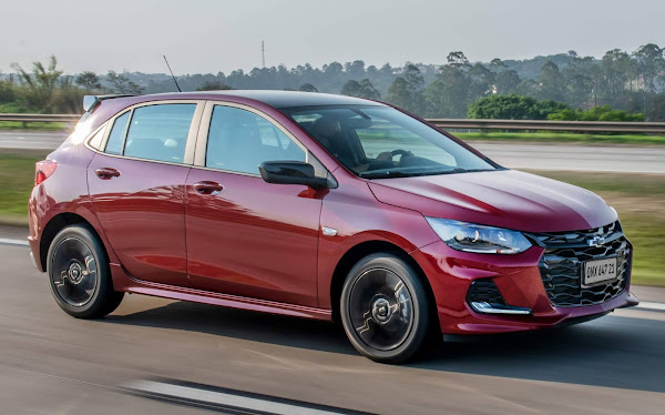 Chevrolet Onix - carro mais vendido do Brasil em março