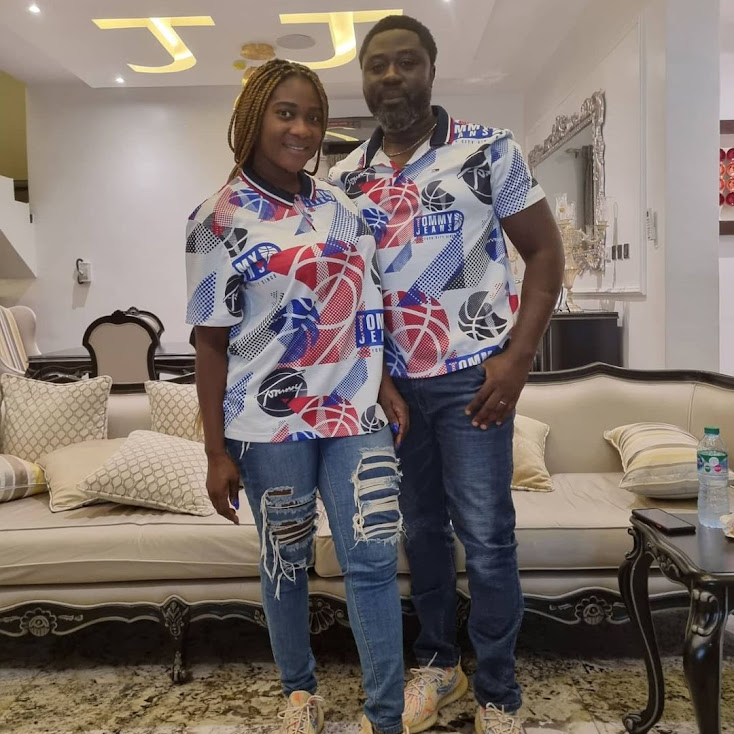 hanks for always holding my hand through it all- Mercy Johnson showers sweet words on her Husband (Photos)