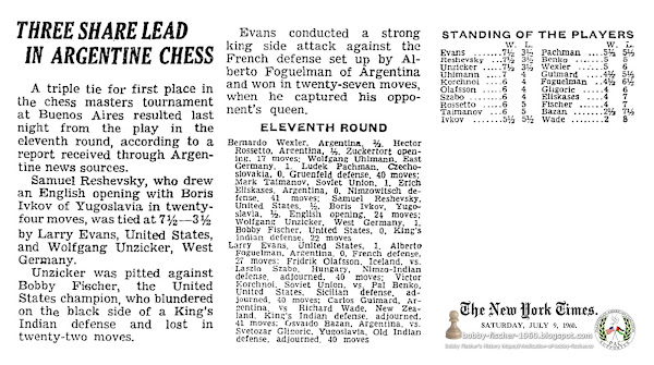 Three Share Lead In Argentine Chess