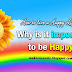 Why is it important to be Happy? How to be Happy? | How to live a Happy Life?