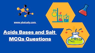 Acids Bases and salts mcq