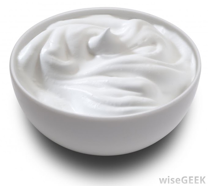  Greek Yogurt for maintaining healthy hair.