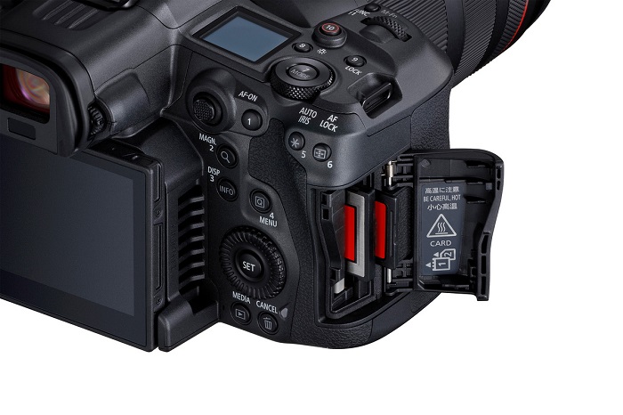Canon EOS R5 C Mirrorless Digital Camera Card Slot