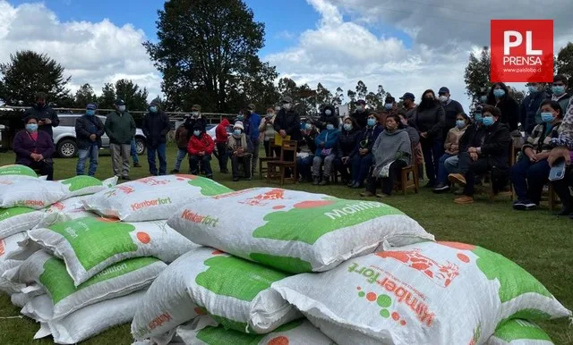 Entrega de alimento animal