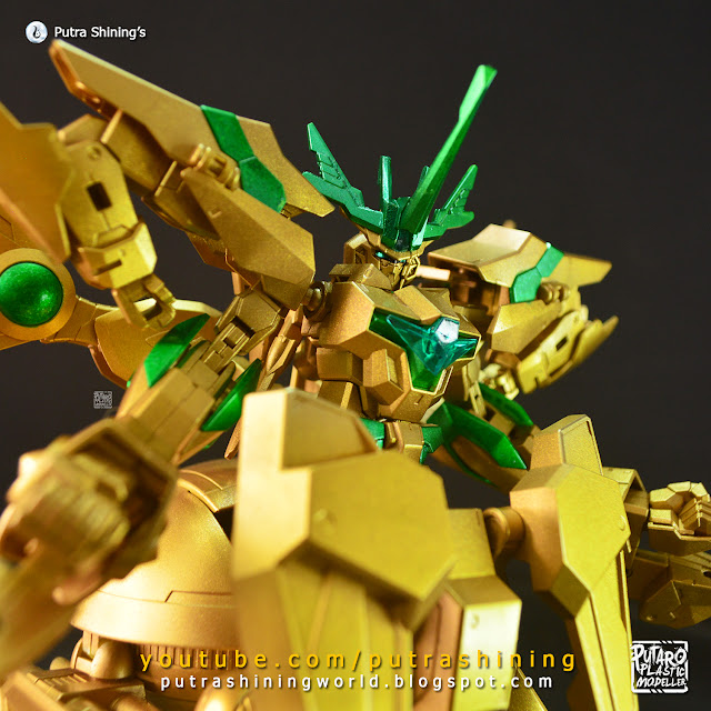 HGBD:R Re:Rising Gundam Custom Paint Gold! by Putra Shining