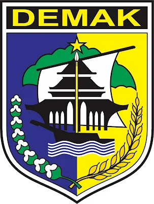 Logo / Lambang Kabupaten Demak - Latar (Background) Putih & Transparent (PNG)