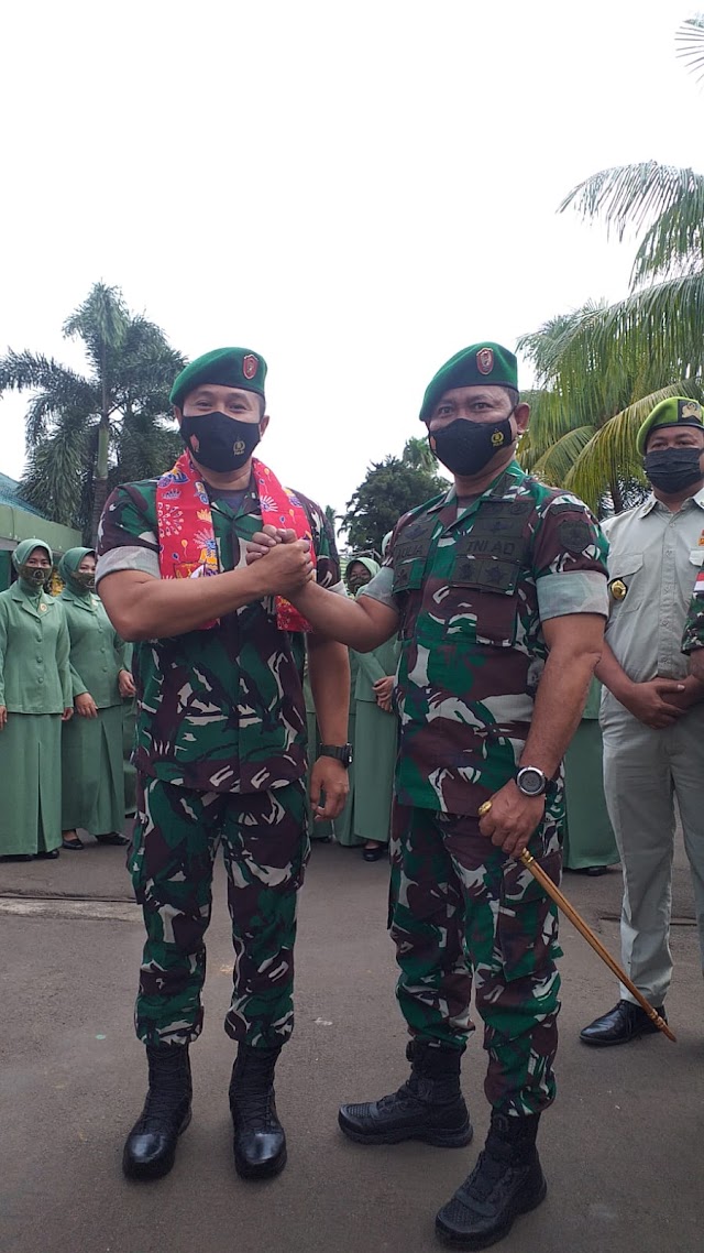 Kolonel Inf Aulia Fahmi Dalimunte Jabat Dandim 0508/Depok