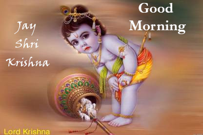 Good Morning Lord Little Krishna
