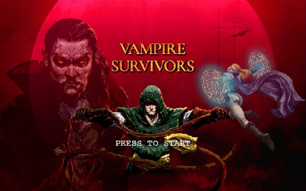 ２２年３月７日（月）話題のゲーム「Vampire Survivors」