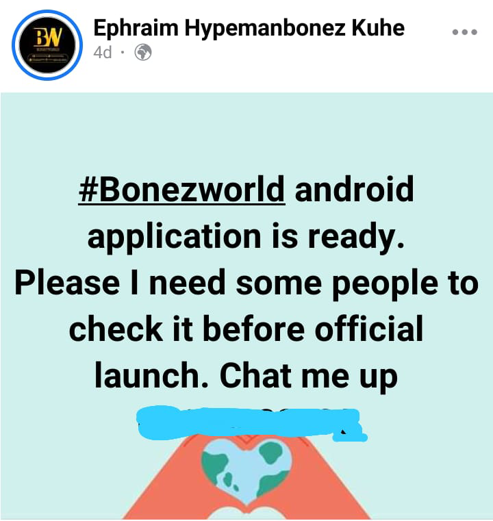 Bonezworld app