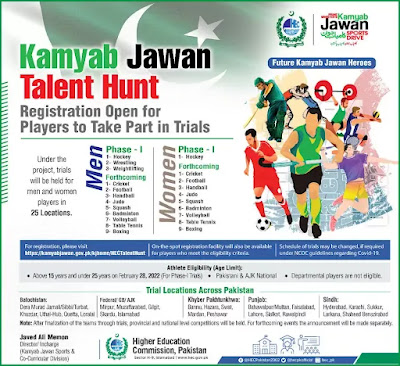 kamyab jawan talent hunt program