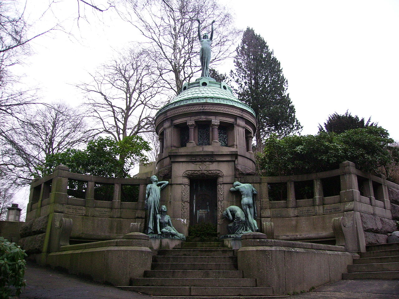 The Eastern Cemetery in Gothenburg (Gothenburg, Sweden)