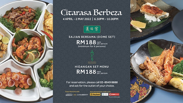 E-Flyer Hidangan Set Menu Midori Japanese Restaurant - Ramadan 2022