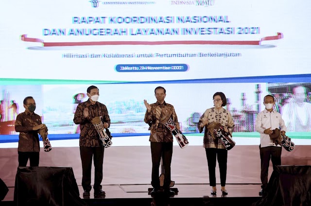  Presiden Jokowi: Investasi Jangkar Pemulihan Ekonomi