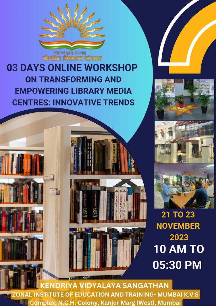3 Day Workshop on Transforming and Empowering LMC – Innovative Trends