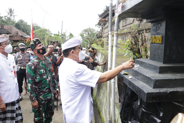   Bupati Tabanan Harapkan Pembangunan Hidram Mampu Memfasilitasi Kebutuhan Air Bersih