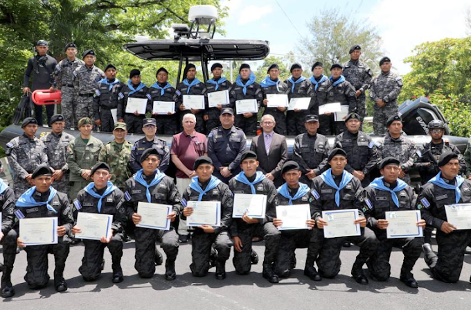 El Salvador: 20 nuevos policías se incorporarán a la Sección Táctica Operativa de Reacción Marítima STORM de la PNC