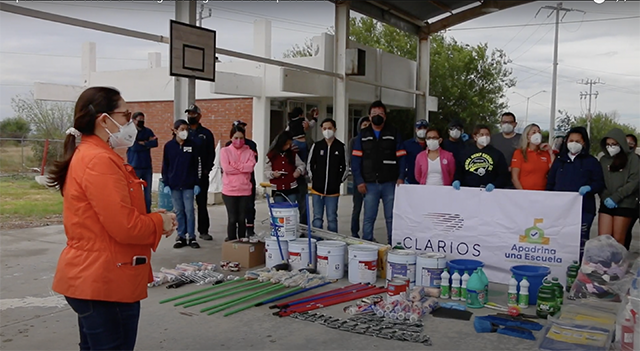 Clarios apadrina 4 escuelas en Nuevo León