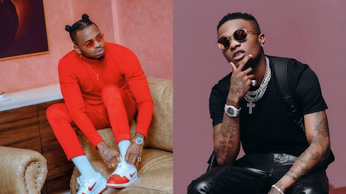 Wizkid and Diamond Platnumz Put An End To Their Feud As They Vibe Together At A Club (Video) 