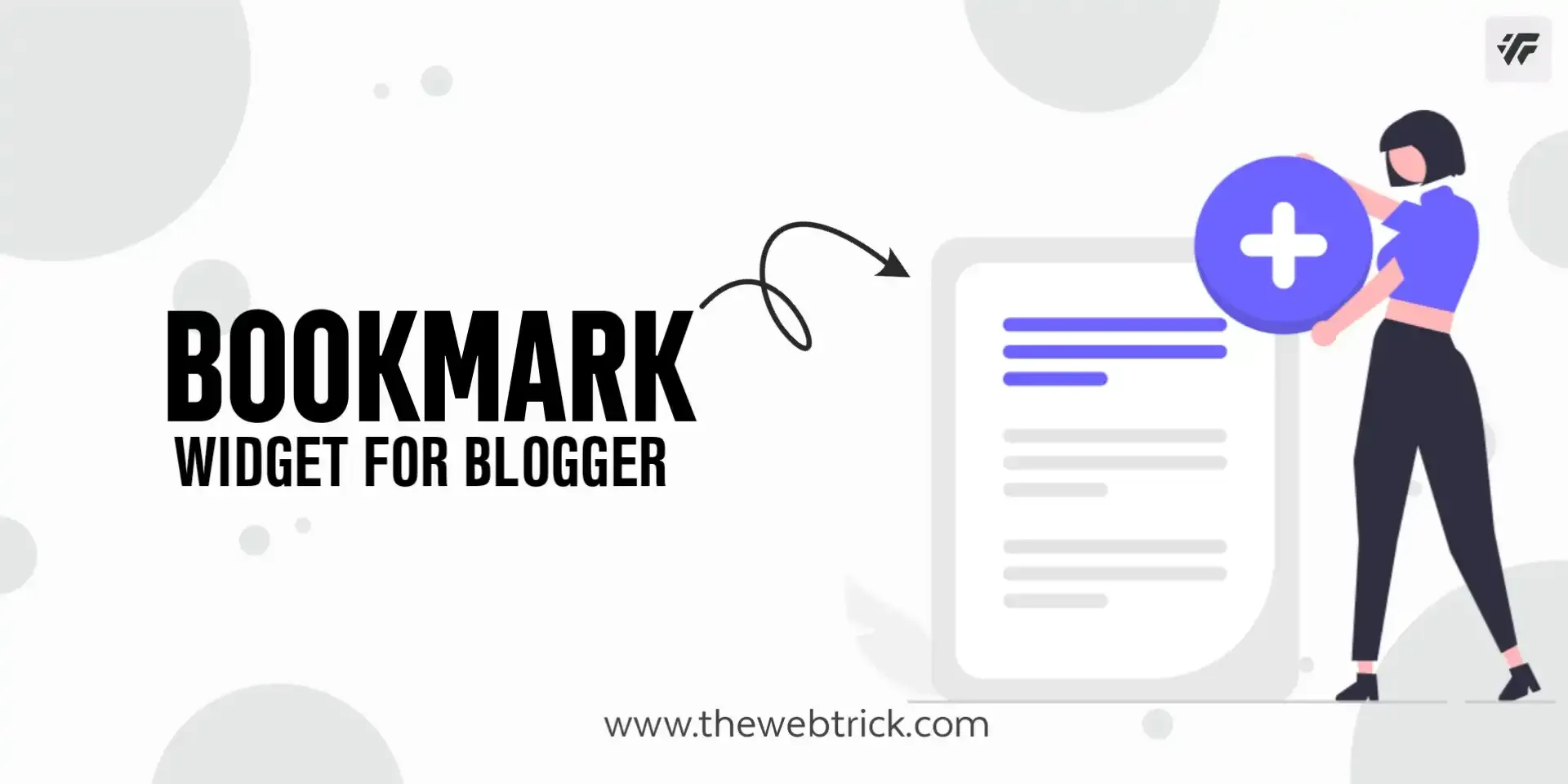 Blogger Bookmark Widget