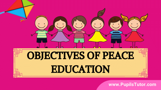 What Is The Objective Of Peace Education? | Reasons For Teaching And Learning Peace Education In Schools | Main Objectives Of Peace Education In Points - pupilstutor.com