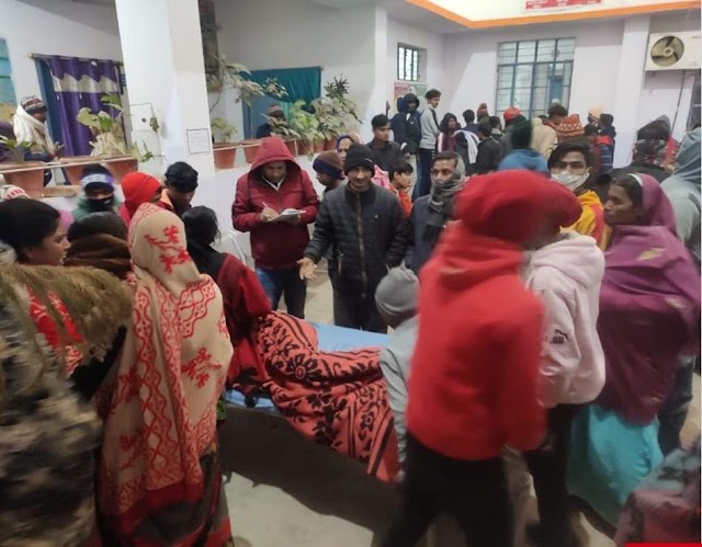 सीतामढ़ी जिले के सुरसंड प्रखण्ड कार्यालय के सामने दर्दनाक रोड एक्सीडेंट, एक की मौत।