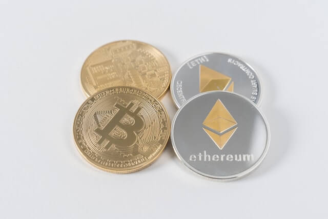 Cripto Ethereum e Bitcoin