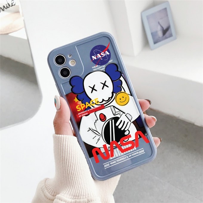 [ awifi ] Ốp lưng iphone viền nổi bóng kaws nasa 6/6plus/6s/6splus/7/7plus/8/8plus/x/xr/xs/11/12/pro/max/promax - Awifi Y3-5