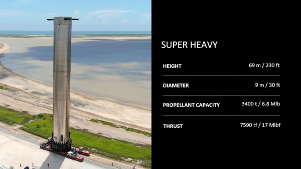 SpaceX Super Heavy booster