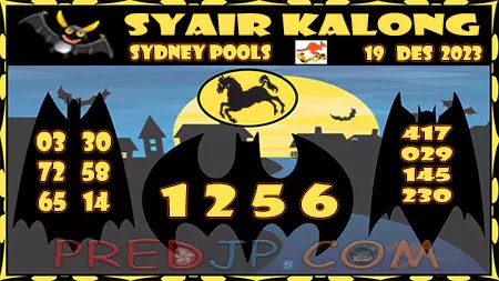 Prediksi Sydney Kalong Keramat Selasa 19-Desember-2023