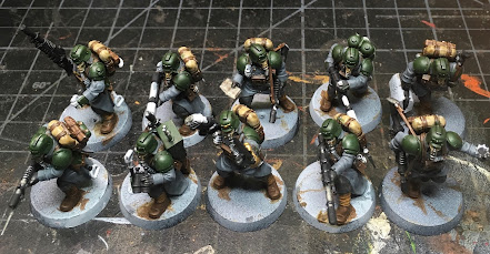 Kill Team Veteran Guardsmen Death Korps of Krieg WIP