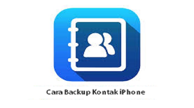 Cara Backup Kontak iPhone